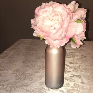rose gold floral decor handmade Euc .